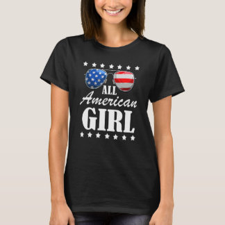 4th July America Independence Day Patriot Usa Wome T-shirt
