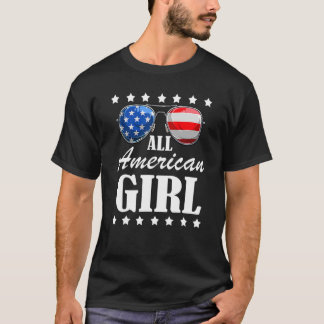 4th July America Independence Day Patriot Usa Wome T-shirt