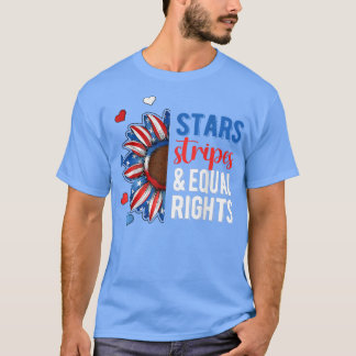4th July America Independence Stars Stripes And Eq T-shirt
