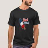 4th July Drinks Party Family Friends Patriotic Jus T-shirt (Voorkant)