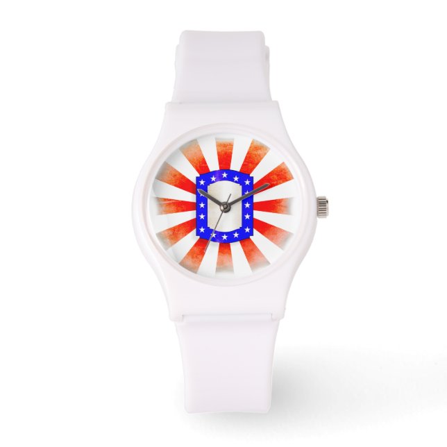 4th July Independence Day Horloge (Voorkant)