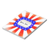 4th July Independence Day Notitieblok (Linkerzijde)
