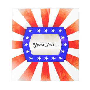 4th July Independence Day Notitieblok