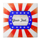 4th July Independence Day Tegeltje (Voorkant)
