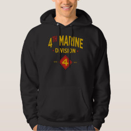 4th Marine Division United States Military Hoodie