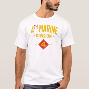 4th Marine Division United States Military T-shirt
