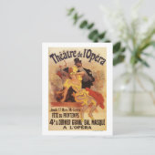 4th Masked Ball at Theatre Briefkaart (Staand voorkant)