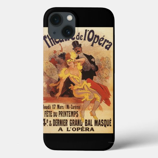 4th Masked Ball at Theatre Case-Mate iPhone Case (Achterkant)