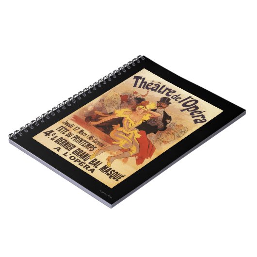 4th Masked Ball at Theatre Notitieboek (Linkerzijde)