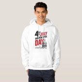 4th of July 250th Anniversary Independence Day Hoodie (Voorkant volledig)