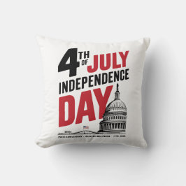 4th of July 250th Anniversary Independence Day Kussen