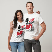 4th of July 250th Anniversary Independence Day T-shirt (Unisex)