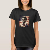 4th Of July Abraham Lincoln_1 T-shirt (Voorkant)