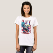 4th of July American Eagle Sublimation-61904 T-shirt (Voorkant volledig)