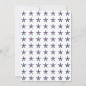 4th of July BBQ - America Land of the Free Kaart (Achterkant)