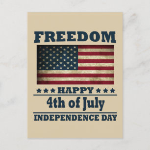 4th of july briefkaart