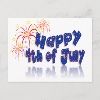 4th of july briefkaart