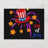 4th of July Briefkaart (Voorkant)