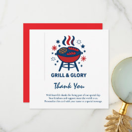 4th of July - Dankjewel Kaart - Patriottische Waar