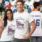 4th Of July Family Photos Matching Group Customize T-shirt