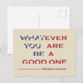 4th of july feestdagenkaart (Voorkant / Achterkant)