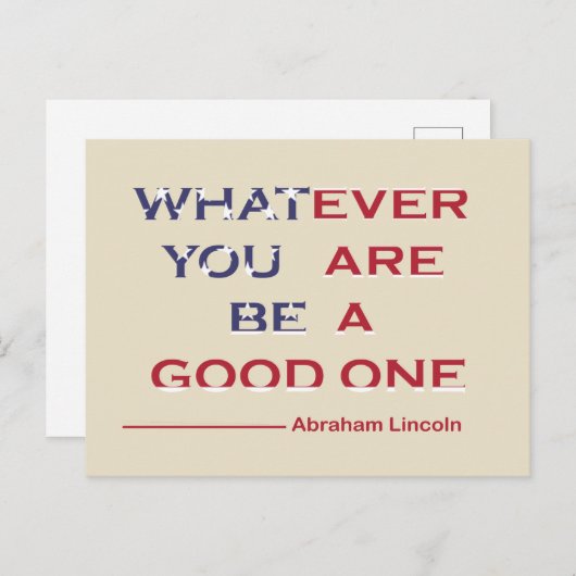 4th of july feestdagenkaart (Voorkant / Achterkant)