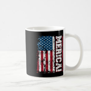 4th of July Independence Day American Flag Patriot Koffiemok