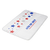 4th of July Independence Day Badmat (Gekanteld)