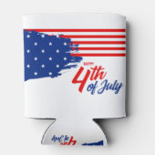 4th of July - Independence Day Blikjeskoeler (Achterkant)