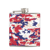 4th of July, Independence day, Camouflage Beige Heupfles (Voorkant)