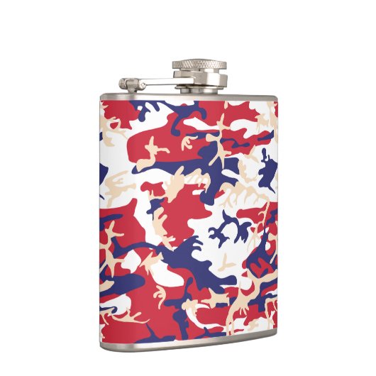 4th of July, Independence day, Camouflage Beige Heupfles (Rechts)