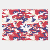 4th of July, Independence day, Camouflage Beige Inpakpapier Vel (Voorkant 2)