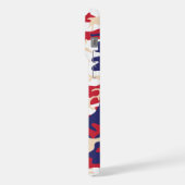 4th of July, Independence day, Camouflage Beige iPhone Hoesje (Linkerkant)