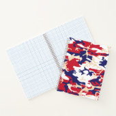 4th of July, Independence day, Camouflage Beige Notitieboek (Binnen)