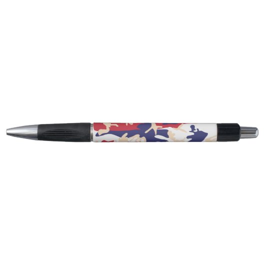 4th of July, Independence day, Camouflage Beige Pen (Voorkant)