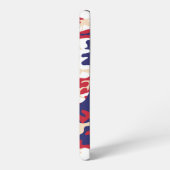 4th of July, Independence day, Camouflage Beige Samsung Galaxy Hoesje (Linkerkant)