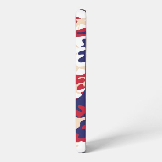 4th of July, Independence day, Camouflage Beige Samsung Galaxy Hoesje (Linkerkant)