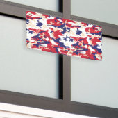 4th of July, Independence day, Camouflage Beige Spandoek (Buitenkant Gebouw)
