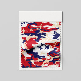 4th of July, Independence day, Camouflage Beige Stof