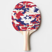 4th of July, Independence day, Camouflage Beige Tafeltennisbatje (Voorkant)