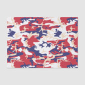 4th of July, Independence day, Camouflage Beige Tissuepapier (Voorkant)