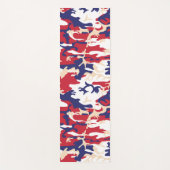 4th of July, Independence day, Camouflage Beige Yogamat (Voorkant)