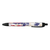 4th of July, Independence day, Camouflage Beige Zwarte Inkt Pen (Bodem)