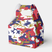 4th of July, Independence day, Camouflage Gold Bedankdoosjes (Achterkant)