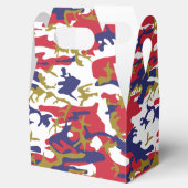 4th of July, Independence day, Camouflage Gold Bedankdoosjes (Geopend)