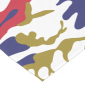 4th of July, Independence day, Camouflage Gold Korte Tafelloper (Hoek)