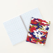 4th of July, Independence day, Camouflage Gold Notitieboek (Binnen)