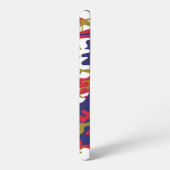 4th of July, Independence day, Camouflage Gold Samsung Galaxy Hoesje (Linkerkant)