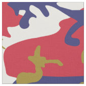 4th of July, Independence day, Camouflage Gold Stof (Close Up)