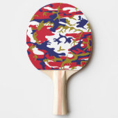 4th of July, Independence day, Camouflage Gold Tafeltennisbatje (Voorkant)